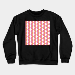 Lesbian Pride Tiling Diamond Pattern Design for Backpack and Others Crewneck Sweatshirt